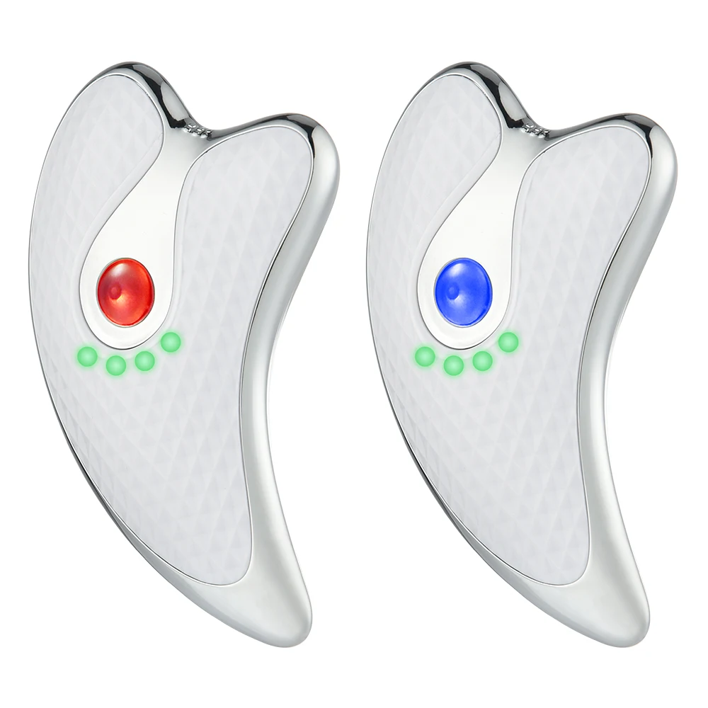 Electric LED Plate Micro Heating Scraping Facial Massager Heating Face Neck Lift Vibrating Skin Massage Tool Beauty Device
Electric LED Plate Micro Heating Scraping Facial Massager Heating Face Neck Lift Vibrating Skin Massage Tool Beauty Device