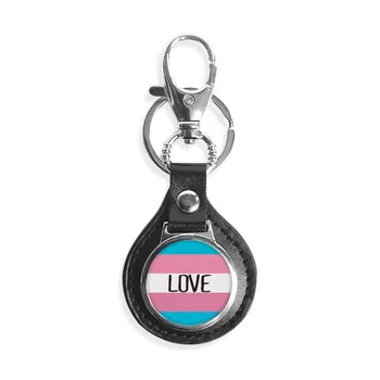 Love Transgender LGBT Support Leather Metal Key Chain Ring Car Keychain Gift 
Love Transgender LGBT Support Leather Metal Key Chain Ring Car Keychain Gift