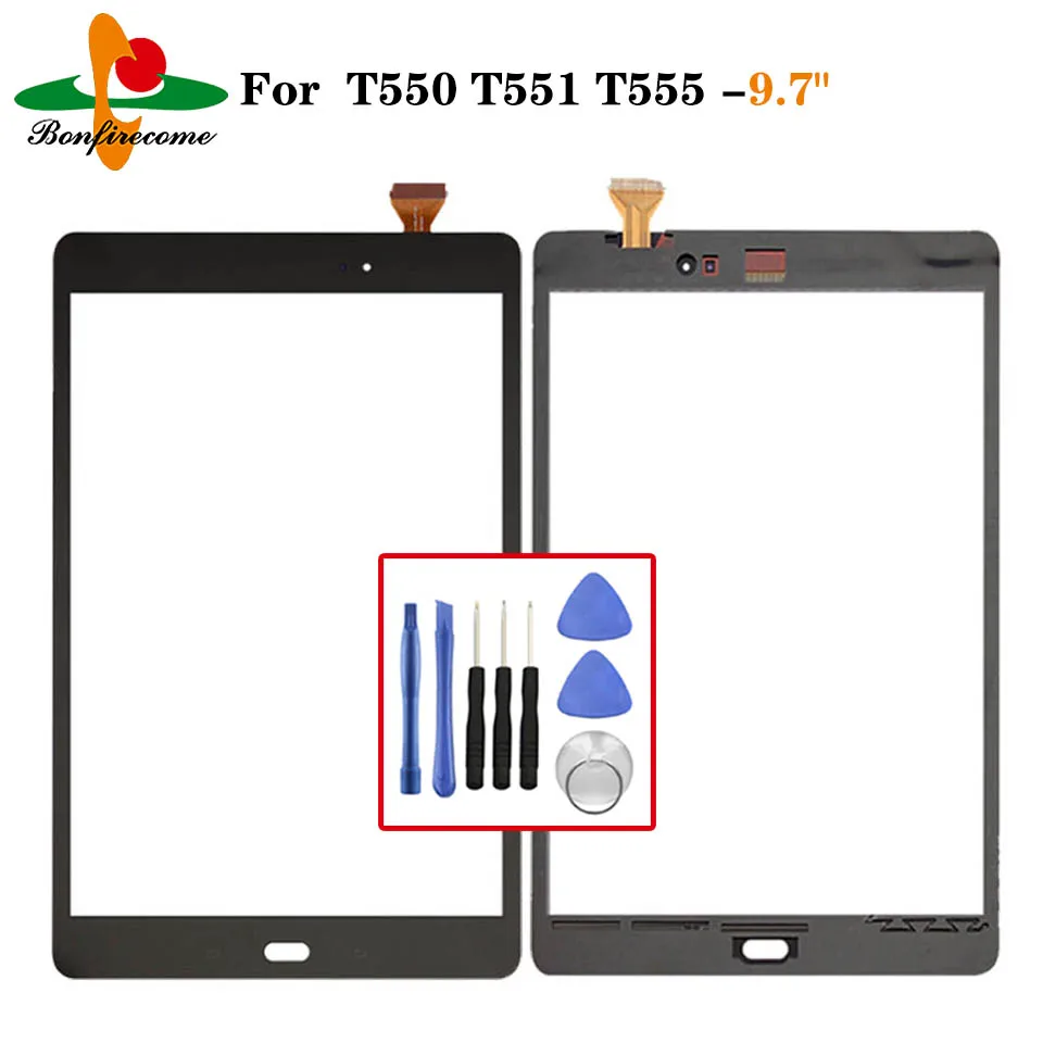 For Samsung Galaxy Tab A 9.7 T550 T551 T555 Touch Screen Digitizer Panel Glass Lens LCD Front Sensor Replacement | Компьютеры и офис