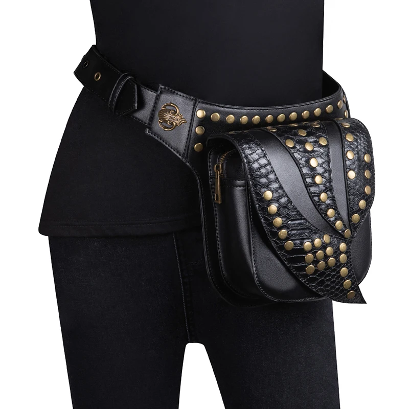 Women Waist Bag Durable Pu Leather Fanny Pack Drop Leg Bag Motorcycle Riding Thigh Belt Bag Travel Hip Bag Phone Pouch Purse
Women Waist Bag Durable Pu Leather Fanny Pack Drop Leg Bag Motorcycle Riding Thigh Belt Bag Travel Hip Bag Phone Pouch Purse