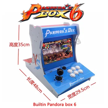 2 player 10 inch LCD Screen Mini console Aclrylic Arcade Game machine with Pandora Box 6 1300 in 1 VGA HDMI output to TV
2 player 10 inch LCD Screen Mini console Aclrylic Arcade Game machine with Pandora Box 6 1300 in 1 VGA HDMI output to TV