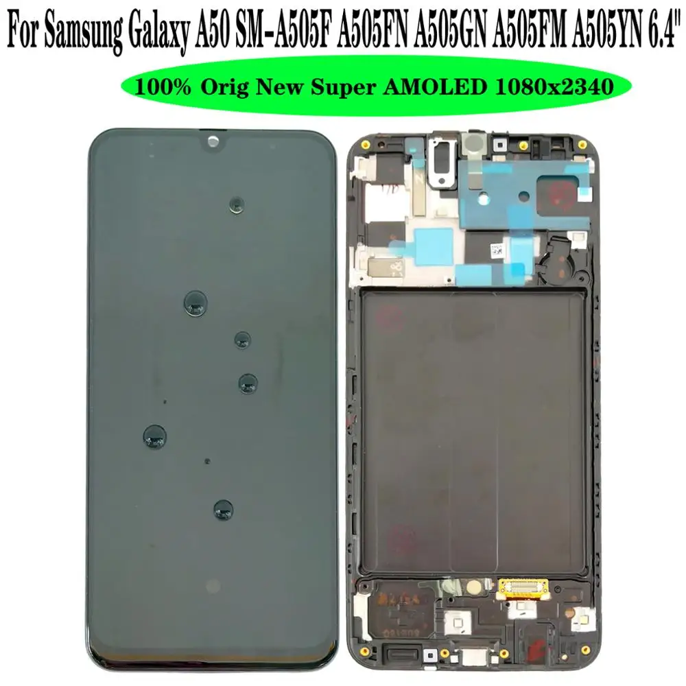 Shyueda Original Super AMOLED For Samsung Galaxy A50 SM-A505F A505FN A505GN A505FM A505YN LCD Display Touch Screen Digitizer
Shyueda Original Super AMOLED For Samsung Galaxy A50 SM-A505F A505FN A505GN A505FM A505YN LCD Display Touch Screen Digitizer