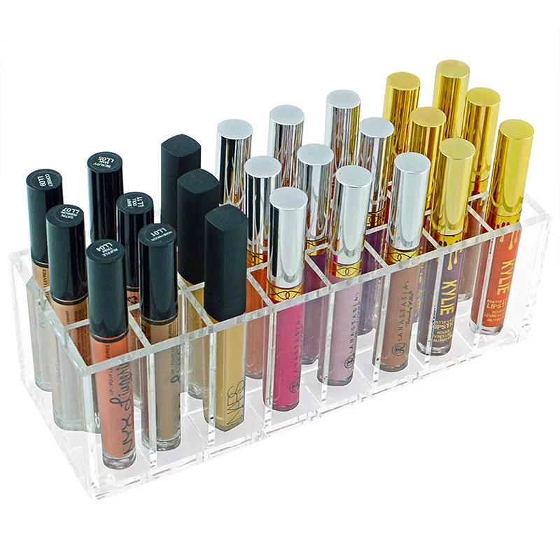 24 Lattices Acrylic Lipstick Organizer Table Makeup Storage Box Nail Polish Holder Cosmetics Display Rack Lip Gloss Container
24 Lattices Acrylic Lipstick Organizer Table Makeup Storage Box Nail Polish Holder Cosmetics Display Rack Lip Gloss Container