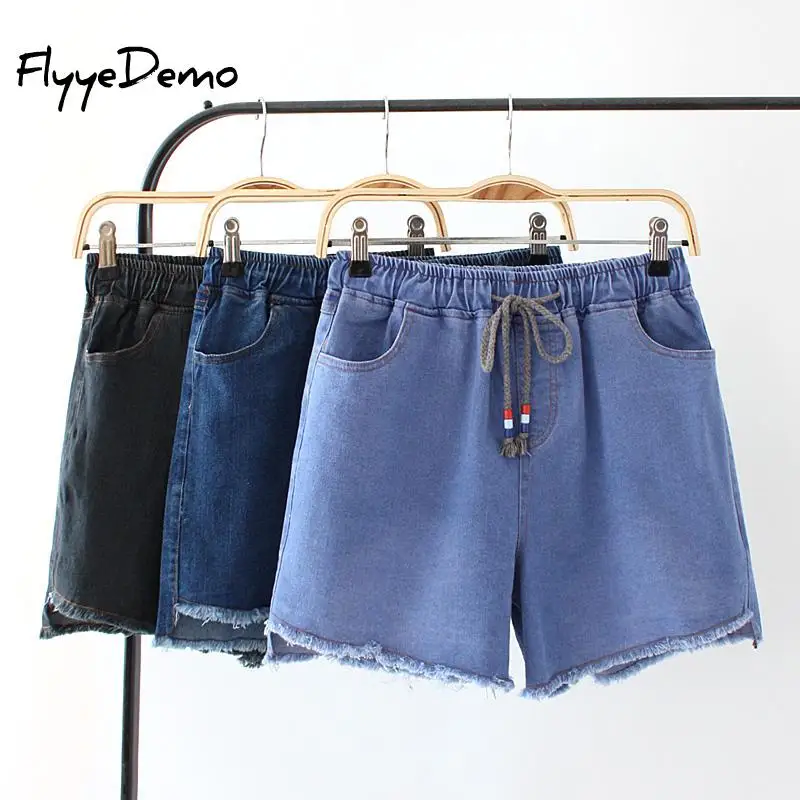 Large Size Woman's Short Jeans Loose Denim Women's Shorts Loose Casual Women Shorts Woman Tassels Mid Waist Jeans Plus Size 4XL
Large Size Woman's Short Jeans Loose Denim Women's Shorts Loose Casual Women Shorts Woman Tassels Mid Waist Jeans Plus Size 4XL