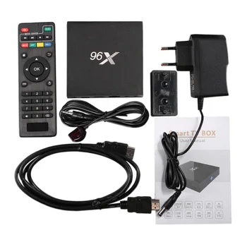 Smart TV Box Universal Amlogic S905X Quad Core 1G+8G Home Smart Media Set Top Box 4K HD Android TV With Wall Mount
Smart TV Box Universal Amlogic S905X Quad Core 1G+8G Home Smart Media Set Top Box 4K HD Android TV With Wall Mount