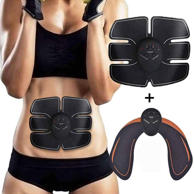 2PCS/Lot EMS Slimming Massager Abdominal Muscle Stimulator Hip Trainer Electrostimulation Body Shaping Fitness Equiment Unisex
2PCS/Lot EMS Slimming Massager Abdominal Muscle Stimulator Hip Trainer Electrostimulation Body Shaping Fitness Equiment Unisex