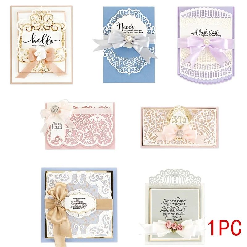 Lace Collection Metal Cutting Dies Scrapbooking for Card Making Photo Album DIY Scrapbooking Embossing Cuts Craft Christmas Dies
Lace Collection Metal Cutting Dies Scrapbooking for Card Making Photo Album DIY Scrapbooking Embossing Cuts Craft Christmas Dies