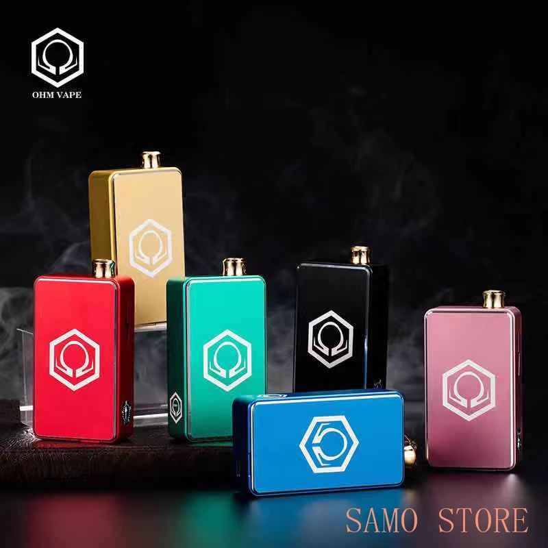 Original OHM AIO 45W vape Box Mod kit with USB Port 3ml Vaporizer Tank Power by Single 18650 VS Dotmod Aio E-Cigarettes Vaper