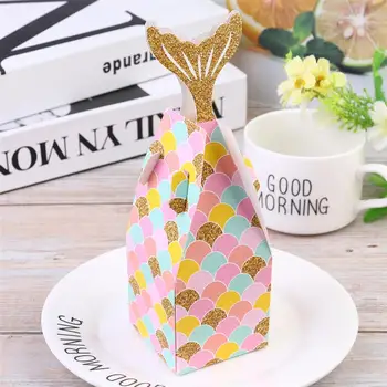 50pcs Wedding Candy Boxes European Style Mermaid Candy Box Candy Wrapping Case Storage Container Wedding Birthday Party
50pcs Wedding Candy Boxes European Style Mermaid Candy Box Candy Wrapping Case Storage Container Wedding Birthday Party