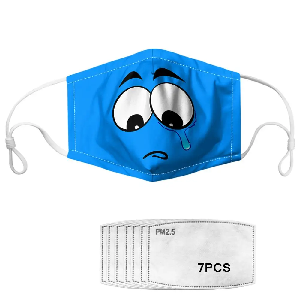 Adult customizable masks with 7 filters, dustproof and antifog, reusable, washable masks, breathable masks
Adult customizable masks with 7 filters, dustproof and antifog, reusable, washable masks, breathable masks