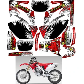 For HONDA CRF250X 2005 - 2014 Graphics Decals Stickers Custom Number Name 3M Full Motorcycle Backgrounds Stickers Accessories
For HONDA CRF250X 2005 - 2014 Graphics Decals Stickers Custom Number Name 3M Full Motorcycle Backgrounds Stickers Accessories