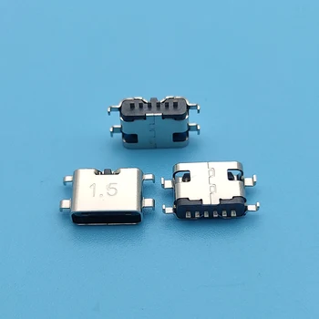 50PCS Micro USB JACK Type-C 3.1 6pin Female Connector Charging Dock For Mobile Phone Digital Product
50PCS Micro USB JACK Type-C 3.1 6pin Female Connector Charging Dock For Mobile Phone Digital Product