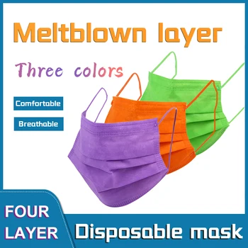 10/50/100pcs Disposable Face Mask 4-layer Thickened Color Mask Filter Non Woven Mask Earloop Breathable Adult Face Mouth Masks
10/50/100pcs Disposable Face Mask 4-layer Thickened Color Mask Filter Non Woven Mask Earloop Breathable Adult Face Mouth Masks