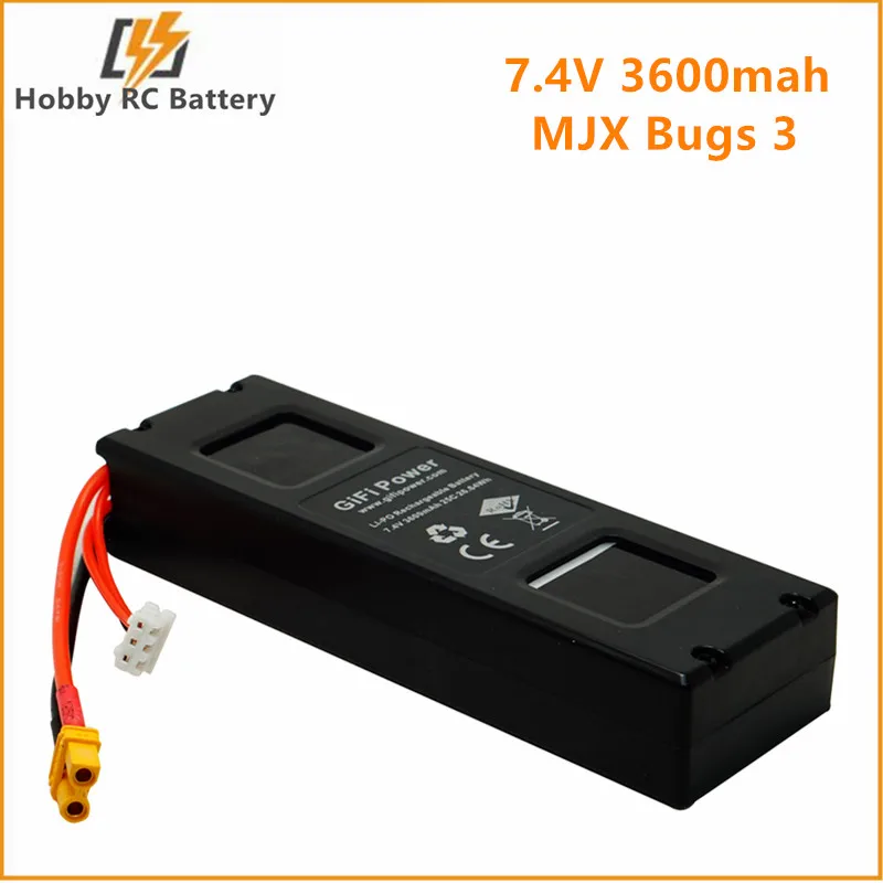 Аккумулятор LiPo и зарядные устройства для квадрокоптера MJX Bugs 3 Drone B3 Force F100 Contixo F17 7 4