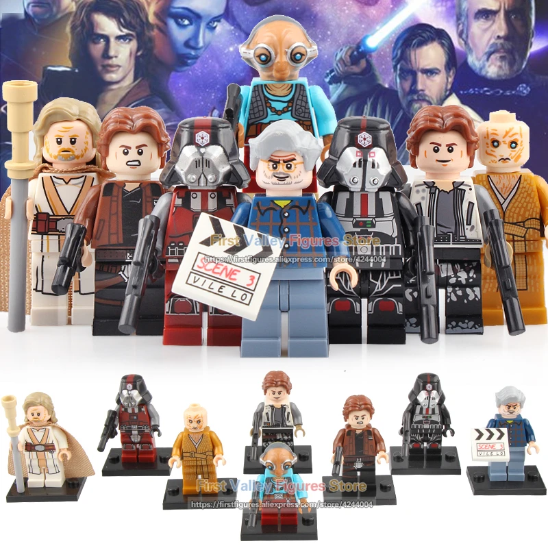 Star Wars Action Figure Han Solo Luke Skywalker Snoke Sith Lord Lucas Building Blocks Bricks Toys for Children WM6039
Star Wars Action Figure Han Solo Luke Skywalker Snoke Sith Lord Lucas Building Blocks Bricks Toys for Children WM6039