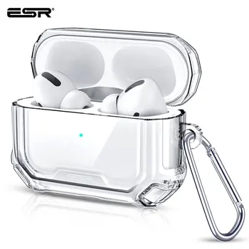 ESR Clear Case for AirPods Pro Cover Case with Keychain for Apple Airpods Pro 3 Luxury Wireless Earphone Protective Hard PC Case
ESR Clear Case for AirPods Pro Cover Case with Keychain for Apple Airpods Pro 3 Luxury Wireless Earphone Protective Hard PC Case