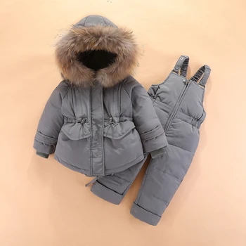 2020 Winter Baby Down Jacket Fur Collar Coat Warm Overalls Baby Girl Snowsuit 1-4 Years Kids Toddler Jumpsuit Clothes Set
2020 Winter Baby Down Jacket Fur Collar Coat Warm Overalls Baby Girl Snowsuit 1-4 Years Kids Toddler Jumpsuit Clothes Set