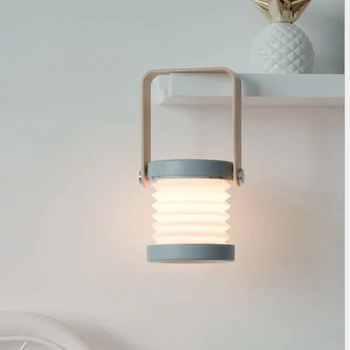 Table lamp Wooden handle retro lantern night light retractable folding LED eye protection reading table lamp creative USB rechar
Table lamp Wooden handle retro lantern night light retractable folding LED eye protection reading table lamp creative USB rechar