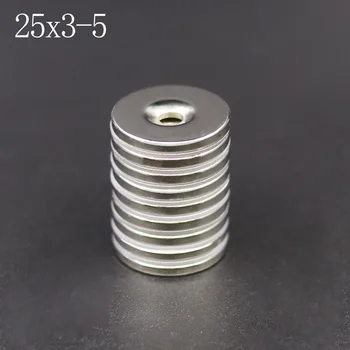 5/10/20Pcs Neodymium Magnet 25mm x 3mm Hole 5mm N35 NdFeB Round Super Powerful Strong Permanent Magnetic imanes Disc 25x3Hole 5
5/10/20Pcs Neodymium Magnet 25mm x 3mm Hole 5mm N35 NdFeB Round Super Powerful Strong Permanent Magnetic imanes Disc 25x3Hole 5