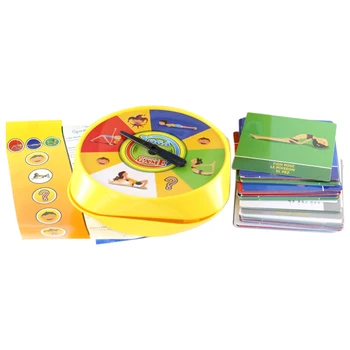 Flexibility Balance Party Yoga Cards Game Spinner Board Fun Family Exercise Visual Perception Educational Toys Interactive Pose
Flexibility Balance Party Yoga Cards Game Spinner Board Fun Family Exercise Visual Perception Educational Toys Interactive Pose