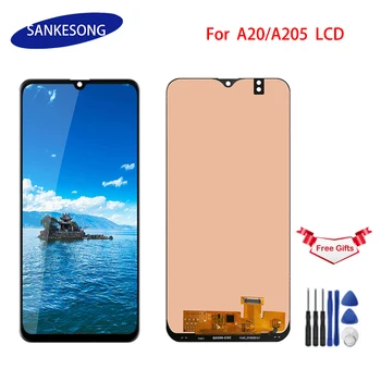 6.4'' LCD For Samsung A20 A205 SM-A205F A205FN Display lcd Screen display lcd screen Digitizer Assembly
6.4'' LCD For Samsung A20 A205 SM-A205F A205FN Display lcd Screen display lcd screen Digitizer Assembly