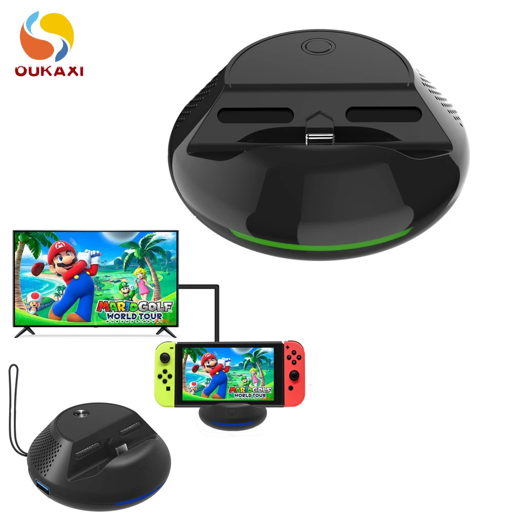 Tested JYS TV Dock Switch TV Converter Charging Dock Station Stand with PCB Board For NS NX Nintendo console
Tested JYS TV Dock Switch TV Converter Charging Dock Station Stand with PCB Board For NS NX Nintendo console