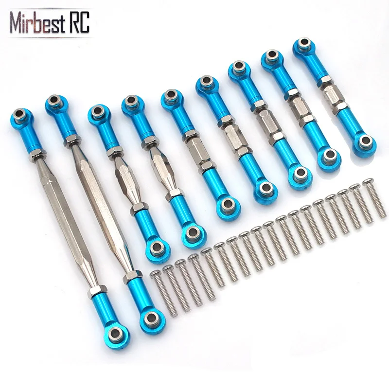For WLtoys 12428 FY-03 DIY accessories 12428-0018 0019 0020 Mirbest RC 1:12 adjustable tie rod Upgrade Parts Metal rod
For WLtoys 12428 FY-03 DIY accessories 12428-0018 0019 0020 Mirbest RC 1:12 adjustable tie rod Upgrade Parts Metal rod