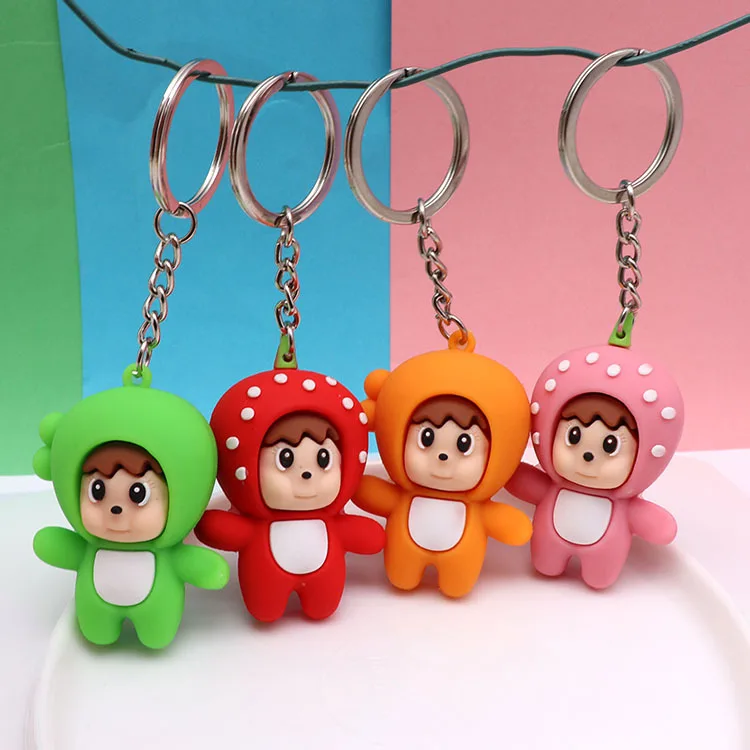2019 Cartoon Strawberry grape orange cantaloupe Key chain Epoxy Fruit kiki Doll Keychain PU Leather Rope Keyring Car Key Bags
2019 Cartoon Strawberry grape orange cantaloupe Key chain Epoxy Fruit kiki Doll Keychain PU Leather Rope Keyring Car Key Bags