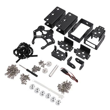 6 DOF Robot Manipulator Metal Alloy Mechanical Arm Clamp Claw Kit MG996R for Arduino Robotic Education
6 DOF Robot Manipulator Metal Alloy Mechanical Arm Clamp Claw Kit MG996R for Arduino Robotic Education