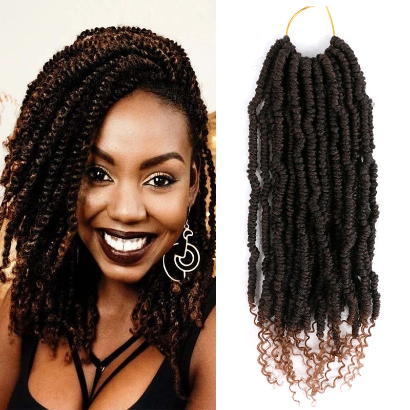 Bomb Twist Spring Hair Ombre Crochet Synthetic Braiding Hair Extensions 24 Root/lot Nubian Colors Bomb Twist Hair for Pre-looped
Bomb Twist Spring Hair Ombre Crochet Synthetic Braiding Hair Extensions 24 Root/lot Nubian Colors Bomb Twist Hair for Pre-looped