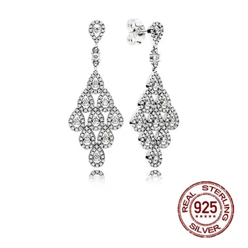 Fit Original 925 Sterling Silver Crystal Dangle Earrings Glamour Long Hanging Drop Stud Earrings Fashion Jewelry for Women Gifts
Fit Original 925 Sterling Silver Crystal Dangle Earrings Glamour Long Hanging Drop Stud Earrings Fashion Jewelry for Women Gifts