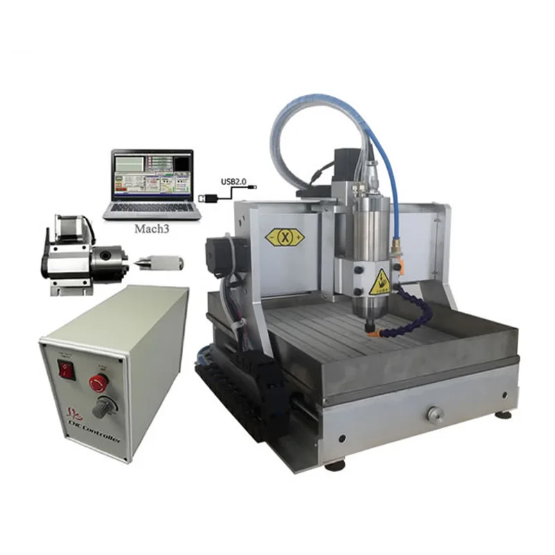 LY 3020 Z-VFD 1.5KW 4 axis USB port mini CNC milling machine with 1500W spindle and water tank
LY 3020 Z-VFD 1.5KW 4 axis USB port mini CNC milling machine with 1500W spindle and water tank