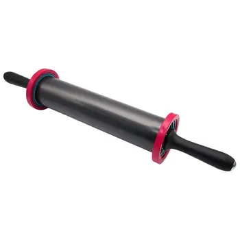 Adjustable Rolling Pin Dough Roller with 3 Removable Thickness Rings for Pizza Pie Cookies Pasta Pastry Baking Random style
Adjustable Rolling Pin Dough Roller with 3 Removable Thickness Rings for Pizza Pie Cookies Pasta Pastry Baking Random style