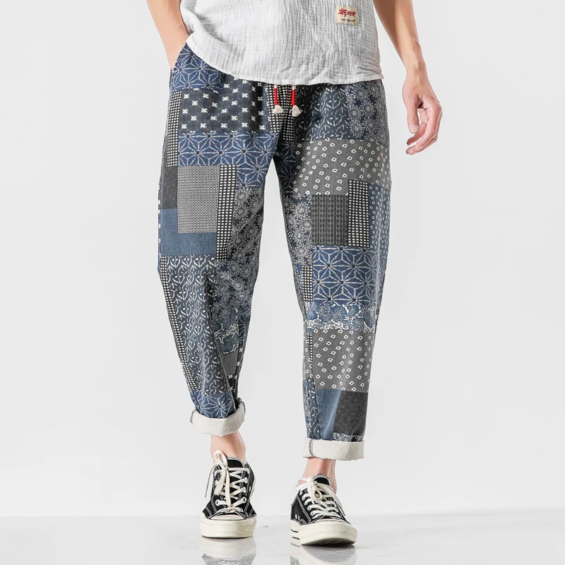 Streetwear Mens Hip Hop Jogging Pants Print Casual Harem Pants Men Loose Sweatpants Mens 2020 Big Size Vintage Trousers 5XL
Streetwear Mens Hip Hop Jogging Pants Print Casual Harem Pants Men Loose Sweatpants Mens 2020 Big Size Vintage Trousers 5XL