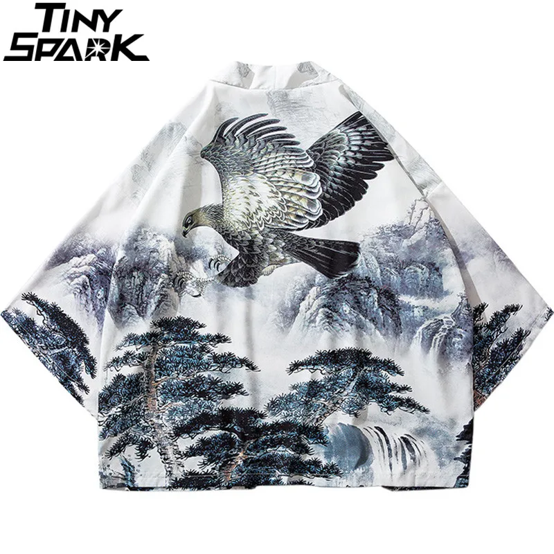 Hip Hop Men Streetwear Jacket Chinese Paint Eagle Tree Print 2019 Harajuku Kimono Jacket Japanese Summer Thin Gown Japan Style
Hip Hop Men Streetwear Jacket Chinese Paint Eagle Tree Print 2019 Harajuku Kimono Jacket Japanese Summer Thin Gown Japan Style
