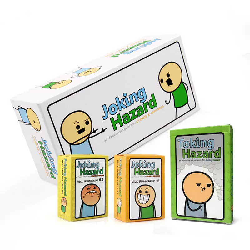 Joking Casual Board Games Family Party Interactive Toking Expansion Gift Hazard Kids Playing Strategy Game Toy
Joking Casual Board Games Family Party Interactive Toking Expansion Gift Hazard Kids Playing Strategy Game Toy