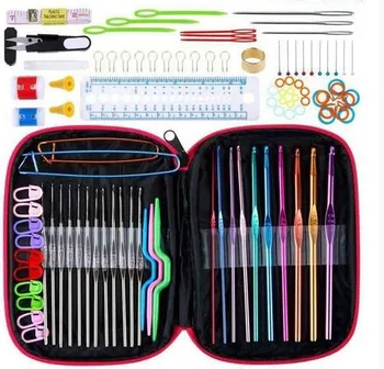 100pcs/Set Knitting Tools Multi-Colour Crochet Hooks Yarn Knitting Weaving Tool Needles DIY Kit High Quality Material
100pcs/Set Knitting Tools Multi-Colour Crochet Hooks Yarn Knitting Weaving Tool Needles DIY Kit High Quality Material