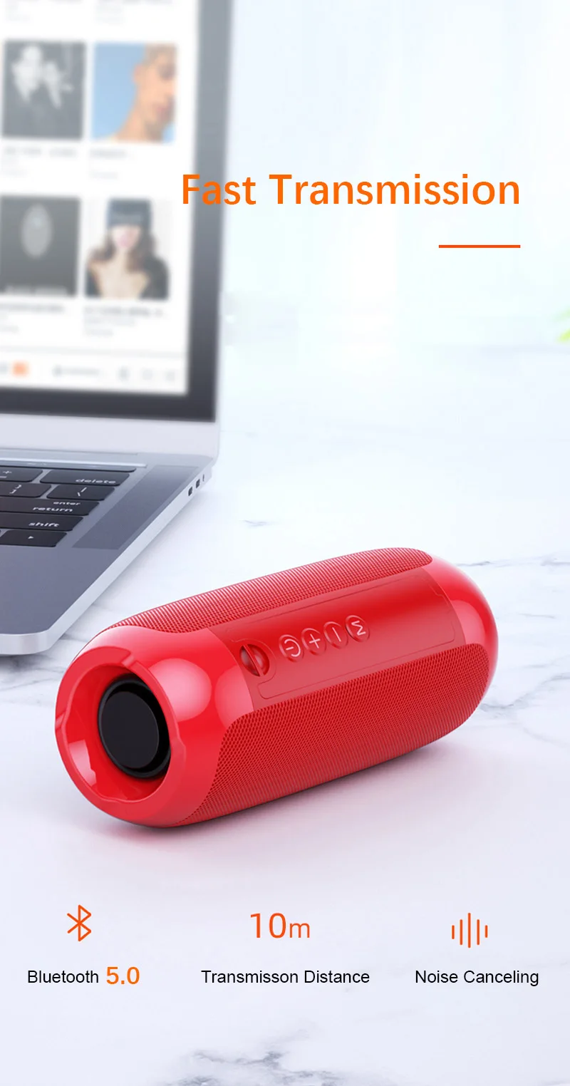 Portátil alto-falante bluetooth 20w coluna de graves sem fio à prova dwaterproof água ao ar livre suporte aux tf usb subwoofer altifalante estéreo Portátil alto-falante bluetooth 20w coluna de graves sem fio à prova dwaterproof água ao ar livre suporte aux tf usb subwoofer altifalante estéreo