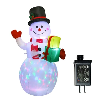 150CM LED Illuminate Inflatable Snowman Air Pump Model Airblown Dolls Toys Decor D08D 
150CM LED Illuminate Inflatable Snowman Air Pump Model Airblown Dolls Toys Decor D08D