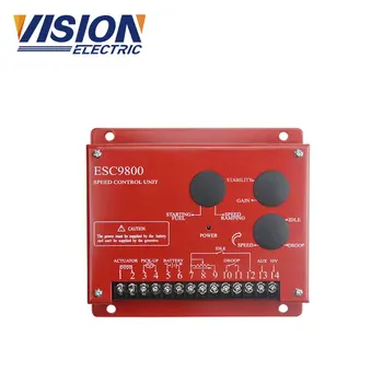 Generator Governor Controller ESC9800 Electronic speed Controller Unit control board for Diesel Engine Part
Generator Governor Controller ESC9800 Electronic speed Controller Unit control board for Diesel Engine Part
