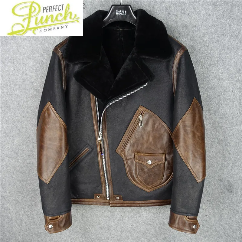 Jacket Genuine Men Cowhide Clothes Male Winter Men's Clothing 100% Wool Coat Motorcycle Jackets Chaqueta Hombre LXR622
Jacket Genuine Men Cowhide Clothes Male Winter Men's Clothing 100% Wool Coat Motorcycle Jackets Chaqueta Hombre LXR622