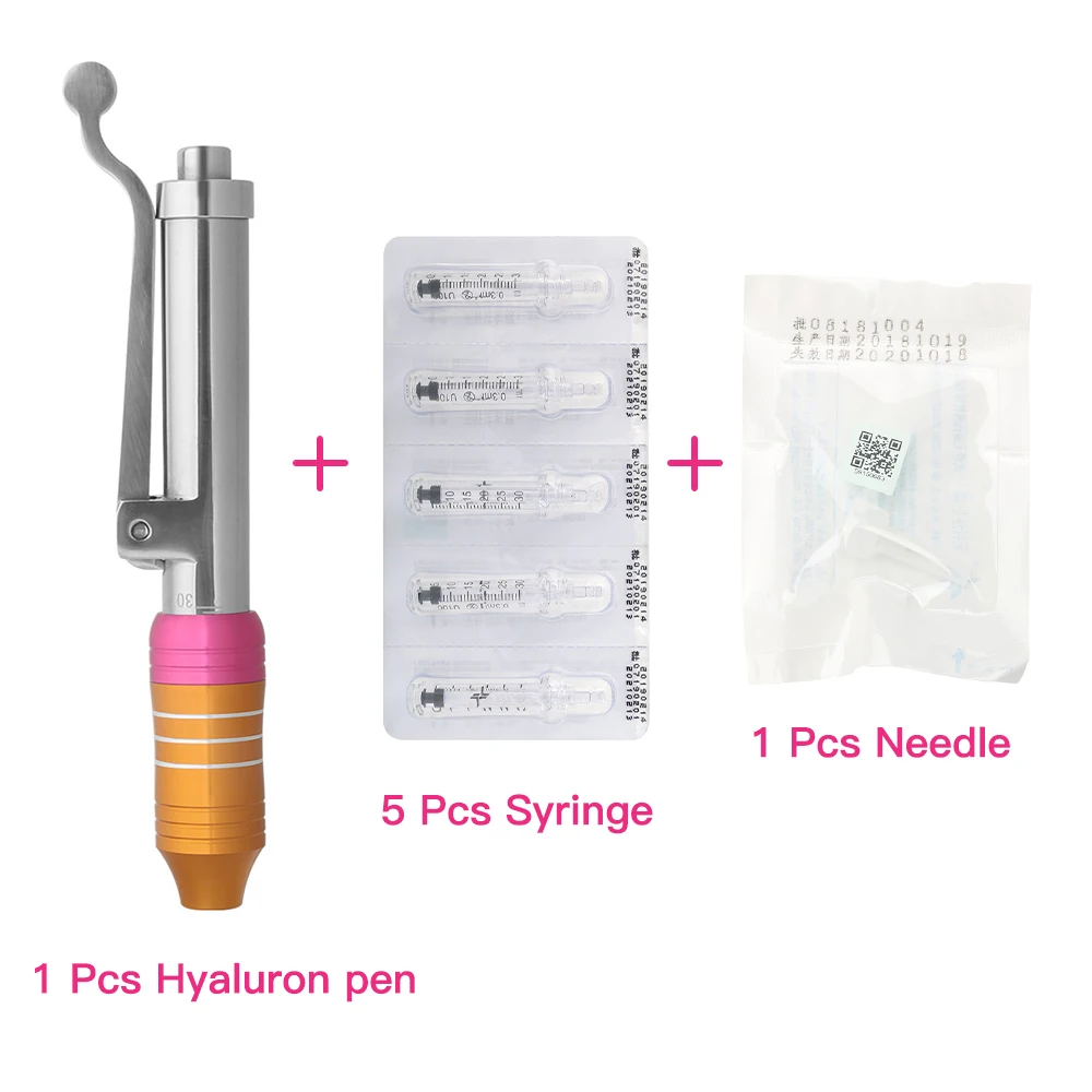 Hyaluronic Injection Pen Beauty Massage Atomizer Pen Kit High Pressure Acid Guns Anti -Wrinkle Water Syringe Injection Needle
Hyaluronic Injection Pen Beauty Massage Atomizer Pen Kit High Pressure Acid Guns Anti -Wrinkle Water Syringe Injection Needle