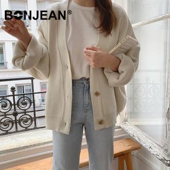 Black Cardigan Women Oversized Sweater Coat Warm Thick Jumper Knitwear Outerwear V Neck Casual Loose Woman Winter Sweater Z639 
Black Cardigan Women Oversized Sweater Coat Warm Thick Jumper Knitwear Outerwear V Neck Casual Loose Woman Winter Sweater Z639