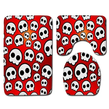 Flower Ghost Skull European and American Style Bathroom Carpet Decorative Mat Anti-Slip Mat Set Carpets Bathroom Mat Set
Flower Ghost Skull European and American Style Bathroom Carpet Decorative Mat Anti-Slip Mat Set Carpets Bathroom Mat Set