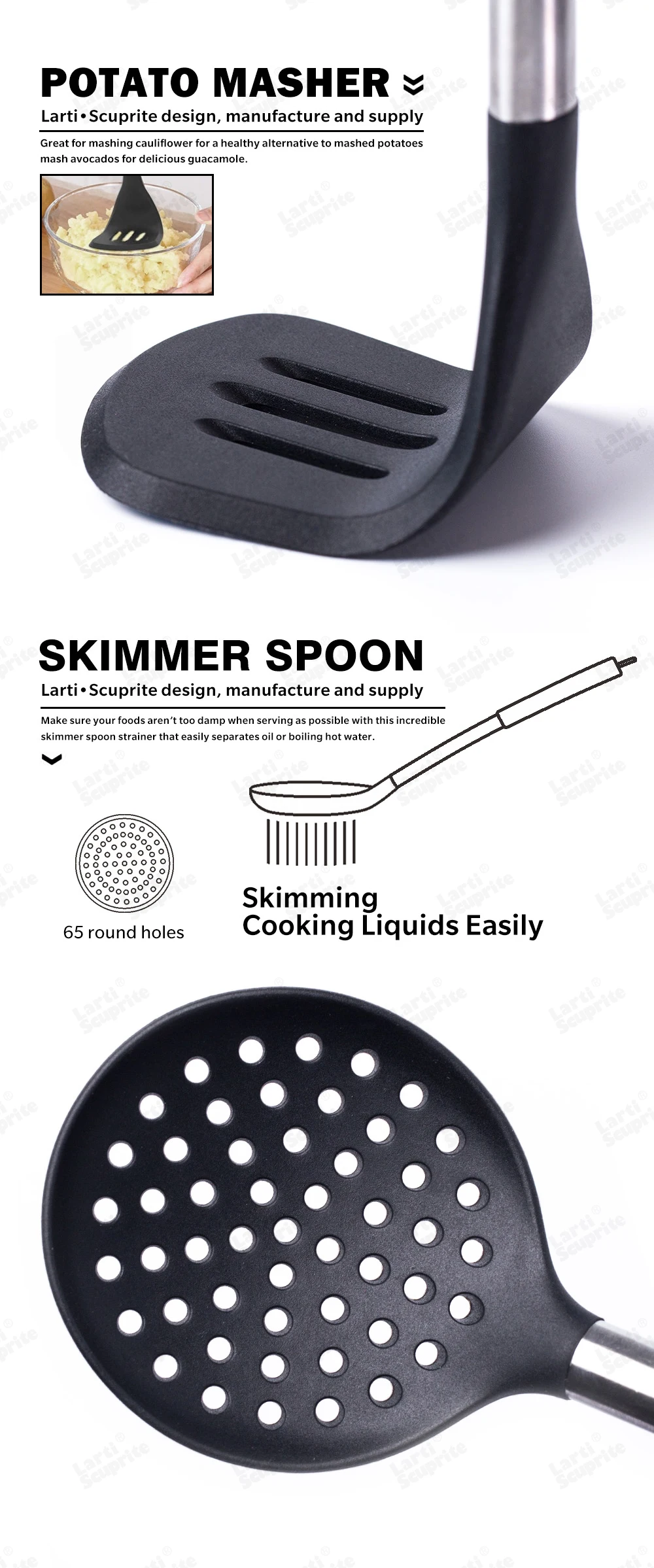 Generic Silicone Kitchenware Cooking Spatula Kitchen Utensils Set