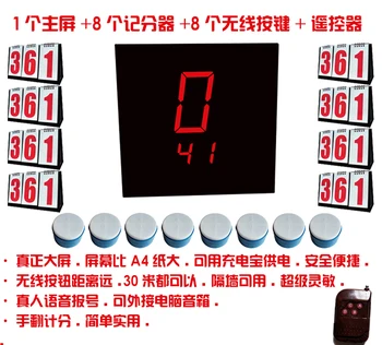 8 Groups of Contest Answering Devices 8 Channels of Responding Contestants 8 Groups of Contestants Wireless Control
8 Groups of Contest Answering Devices 8 Channels of Responding Contestants 8 Groups of Contestants Wireless Control