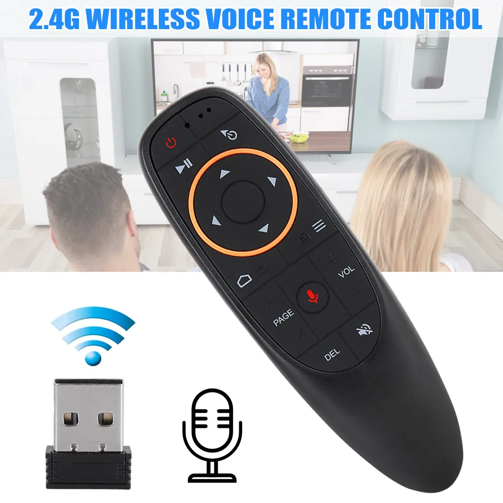 2.4Ghz Fly Air Mouse Wireless Voice Remote Control USB Receiver for Android TV Box PC FKU66
2.4Ghz Fly Air Mouse Wireless Voice Remote Control USB Receiver for Android TV Box PC FKU66