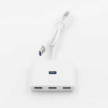 4-Port USB 3.0 to USB 3.0 Portable Data Expansion Hub with Power Supply Port for PC Laptop (White)
4-Port USB 3.0 to USB 3.0 Portable Data Expansion Hub with Power Supply Port for PC Laptop (White)