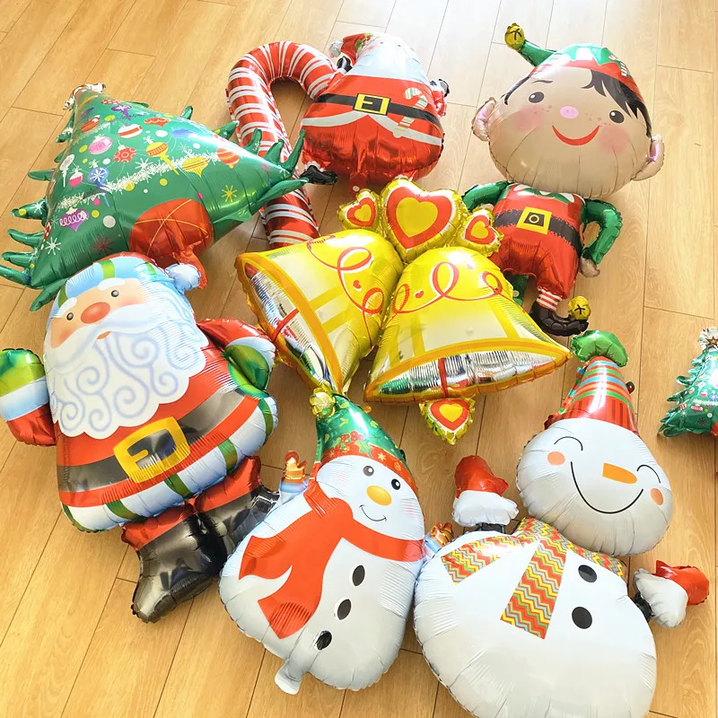 Воздушные шары из фольги 1 шт. для новогоднего и рождественского декора