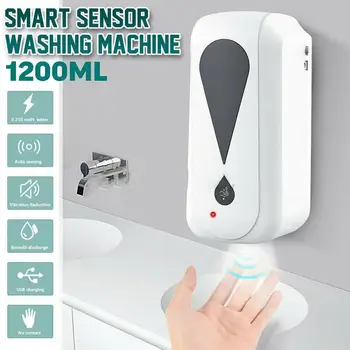1200ml Automatic Induction Hand Sanitizer Sprayer Machine Usb Charging Induction Soap Dispenser Touchless Shower Lotion Shampoo
1200ml Automatic Induction Hand Sanitizer Sprayer Machine Usb Charging Induction Soap Dispenser Touchless Shower Lotion Shampoo